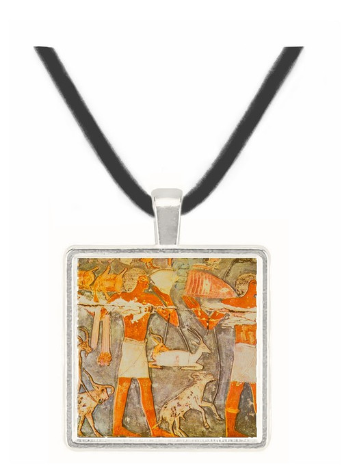 Bearers of Offerings - National Museum Library -  Museum Exhibit Pendant - Museum Company Photo