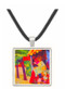Before Hutladen (woman with a red jacket and child) by Macke -  Museum Exhibit Pendant - Museum Company Photo