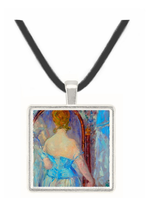 Before the Mirror by Manet -  Museum Exhibit Pendant - Museum Company Photo
