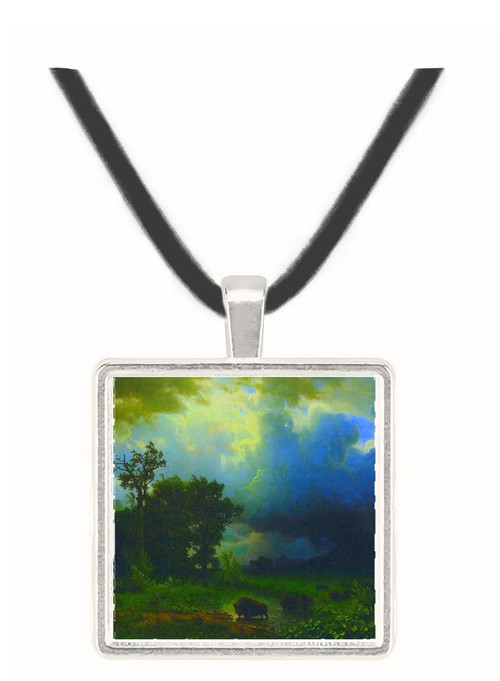 Before the Storm by Bierstadt -  Museum Exhibit Pendant - Museum Company Photo