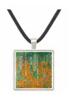 Birch Forest by Klimt -  Museum Exhibit Pendant - Museum Company Photo