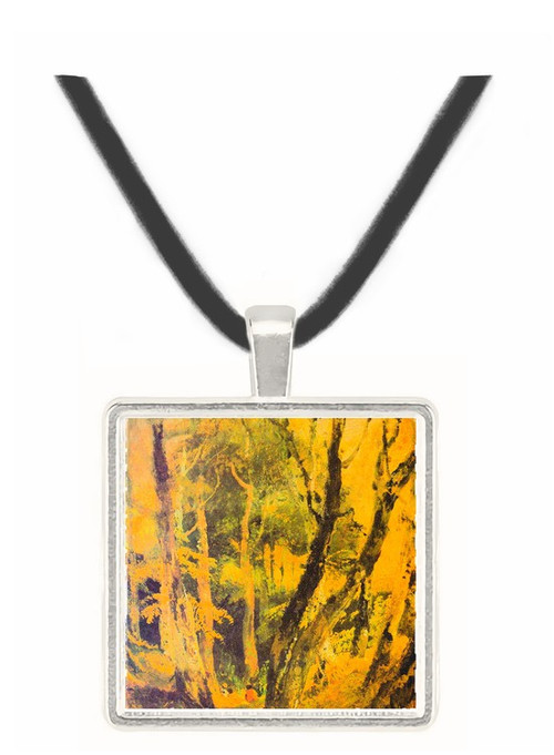 Birch woods with Gypsies by Joseph Mallord Turner -  Museum Exhibit Pendant - Museum Company Photo