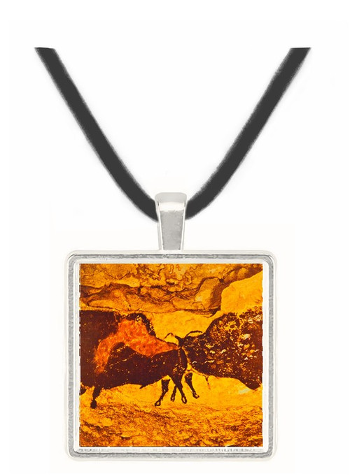 Bisons - Lang Shih ning -  Museum Exhibit Pendant - Museum Company Photo