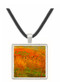 Blooming apple trees by Monet -  Museum Exhibit Pendant - Museum Company Photo