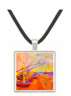 Boats of Saintes-Maries by Van Gogh -  Museum Exhibit Pendant - Museum Company Photo