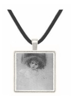 Breast image of a child by Klimt -  Museum Exhibit Pendant - Museum Company Photo