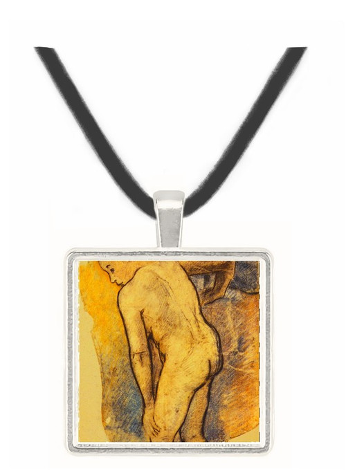 Breton Bather - Paul Gauguin -  Museum Exhibit Pendant - Museum Company Photo