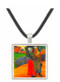 Breton Famers by Gauguin -  Museum Exhibit Pendant - Museum Company Photo