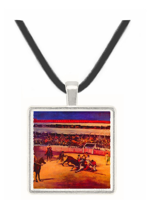 Bullfight by Manet -  Museum Exhibit Pendant - Museum Company Photo