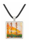 Claude Monet - Poplars in Autumn II -  Museum Exhibit Pendant - Museum Company Photo