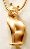 Elegant Cat Pendant - from the collections of The Smithsonian Institution - Photo Museum Store Company