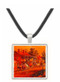 Coach Coming around the Bend - Edward Lamson Henry -  Museum Exhibit Pendant - Museum Company Photo