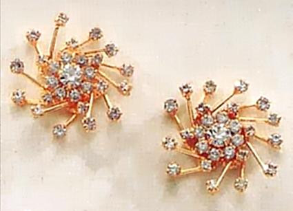 Starburst Chandelier Earrings. From the Chandeliers of The Metropolitan Opera House - Photo Museum Store Company