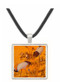Cranes and Flowers - Lang Shih ning -  Museum Exhibit Pendant - Museum Company Photo