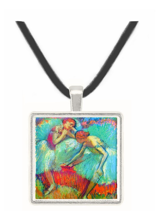 Dancers in green by Degas -  Museum Exhibit Pendant - Museum Company Photo