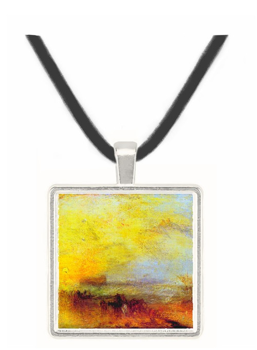 Day after the storm by Joseph Mallord Turner -  Museum Exhibit Pendant - Museum Company Photo