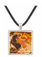 Death and the Woman by Schiele -  Museum Exhibit Pendant - Museum Company Photo