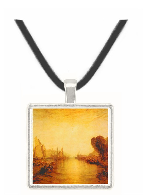 East Cowes Castle by Joseph Mallord Turner -  Museum Exhibit Pendant - Museum Company Photo