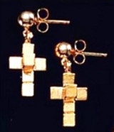 Dali Hypercube Earrings - Inspired by he collection of The Salvador Dali Museum - Photo Museum Store Company