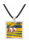 Farmers at work by Seurat -  Museum Exhibit Pendant - Museum Company Photo