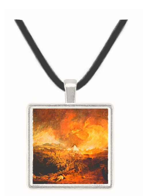 Fifth plague of Egypt by Joseph Mallord Turner -  Museum Exhibit Pendant - Museum Company Photo
