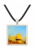 Fishing boat in a mist by Joseph Mallord Turner -  Museum Exhibit Pendant - Museum Company Photo