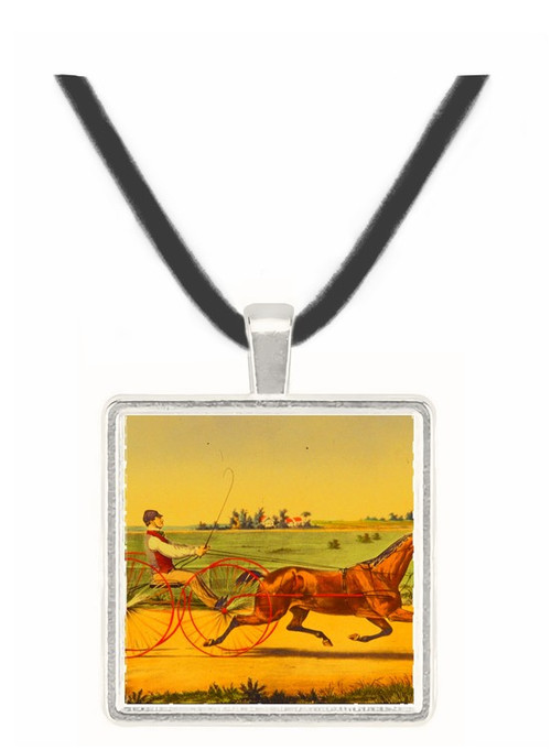 Flora Temple - Currier and Ives -  Museum Exhibit Pendant - Museum Company Photo