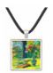 Flower Vase in Window by Gauguin -  Museum Exhibit Pendant - Museum Company Photo