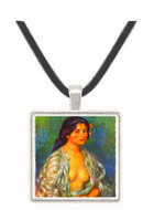 Gabrielle with open blouse by Renoir -  Museum Exhibit Pendant - Museum Company Photo