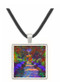 Garden at Giverny by Monet -  Museum Exhibit Pendant - Museum Company Photo