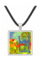 Garden gate by Macke -  Museum Exhibit Pendant - Museum Company Photo