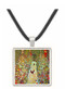 Garden Path with Chickens by Klimt -  Museum Exhibit Pendant - Museum Company Photo