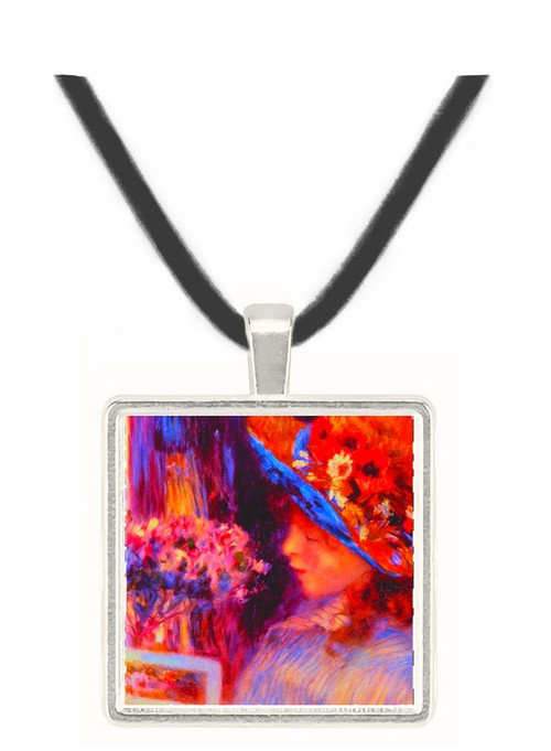 Girl Reading - Auguste Renoir -  Museum Exhibit Pendant - Museum Company Photo