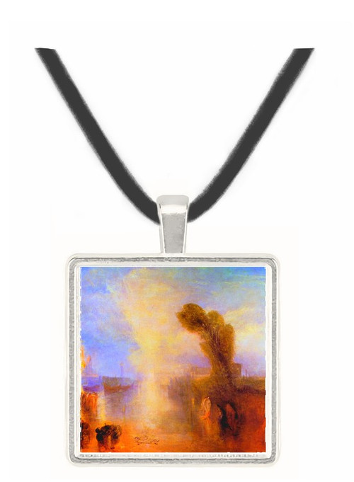 Girls bathing in moonlight by Joseph Mallord Turner -  Museum Exhibit Pendant - Museum Company Photo