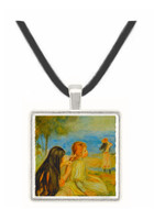 Girls by the Seaside - 1894 - Auguste Renoir -  Museum Exhibit Pendant - Museum Company Photo