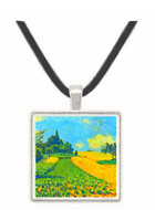Grain fields on the hills of Argenteuil by Sisley -  Museum Exhibit Pendant - Museum Company Photo