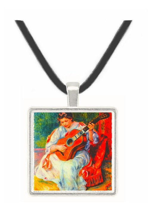Guitarist by Renoir -  Museum Exhibit Pendant - Museum Company Photo