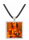 Gypsy with a Mandolin - Jean Baptiste Camille Corot -  Museum Exhibit Pendant - Museum Company Photo