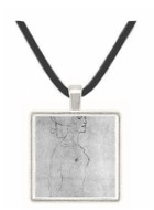 Half a picture to the right Schreitenden by Klimt -  Museum Exhibit Pendant - Museum Company Photo
