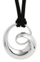 Ferroni Round Swirl Necklace 16"Adj - Photo Museum Store Company