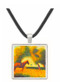 Horse and wagon by Seurat -  Museum Exhibit Pendant - Museum Company Photo