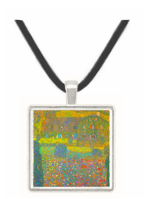 House in Attersee by Klimt -  Museum Exhibit Pendant - Museum Company Photo