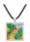 House with Red Roof by Cezanne -  Museum Exhibit Pendant - Museum Company Photo