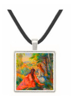 In the meadow by Renoir -  Museum Exhibit Pendant - Museum Company Photo