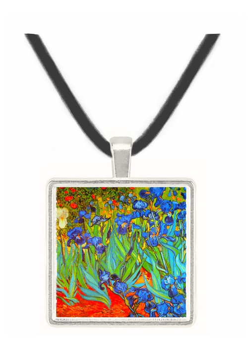 Irises -  Museum Exhibit Pendant - Museum Company Photo