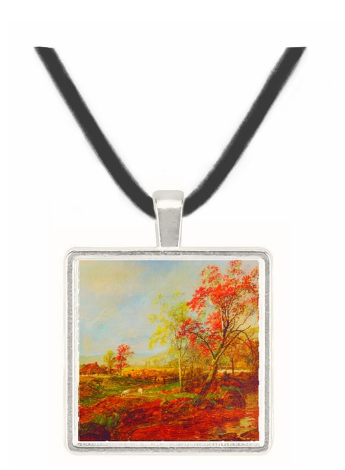 Jersey Meadowland - Jasper F. Cropsey -  Museum Exhibit Pendant - Museum Company Photo