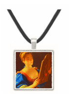 Jeune Femme au Miroir - Jean Ranc -  Museum Exhibit Pendant - Museum Company Photo