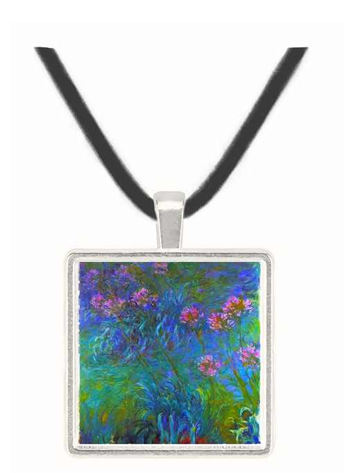 Jewelry lilies by Monet -  Museum Exhibit Pendant - Museum Company Photo