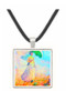 Lady with sunshade, study by Monet -  Museum Exhibit Pendant - Museum Company Photo