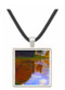 Lake in front of the Castle by Klimt -  Museum Exhibit Pendant - Museum Company Photo